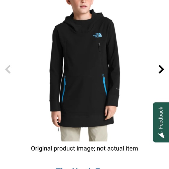 The North Face Tekno Pullover Hoodie Boys Size Medium 10/12 - Picture 7 of 8